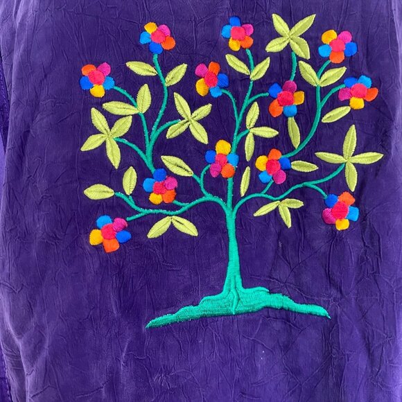 Johnny Was Relaxed Fit Long Sleeve Cotton Sweatshirt O/S Size S M L XL + - Picture 2 of 15